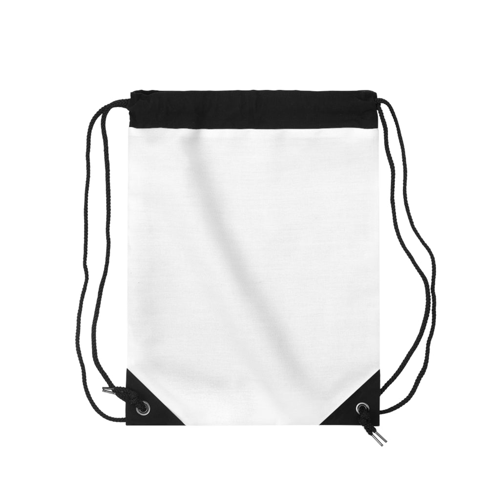 Movin' With AllieCat Drawstring Bag — Sporty Logo Gym Sack
